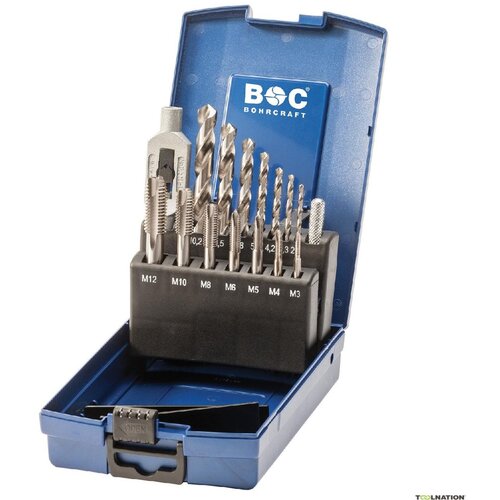 BOHRCRAFT set ureznica m3-m12 sa burgijama 15 kom Cene