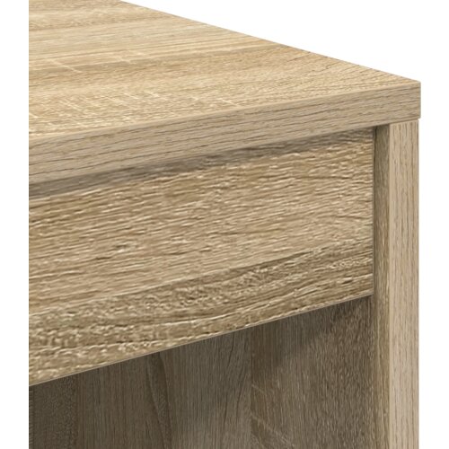vidaXL stol s pohranom Sonoma hrast Konstruirano drvo Cene