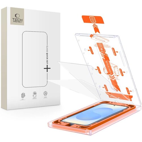 TECH-PROTECT KALJENO STEKLO QUICK SET+ ZAŠČITA ZA SAMSUNG GALAXY S25, (5000334056) Cene
