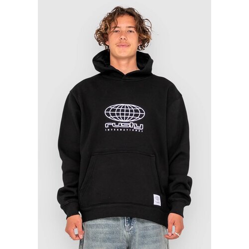 Rusty Internazionale Pulover s kapuco iz flisa black Slike