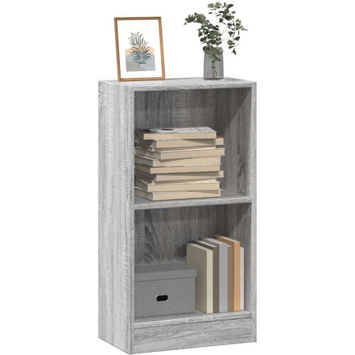 VidaXL Regal za knjige boja hrasta 40x24x76 cm konstruirano drvo Slike