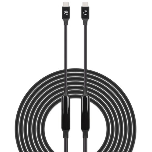 Manhattan Kabl USB-C 355971 M/M 3.2/10Gb/5m/Activ Slike
