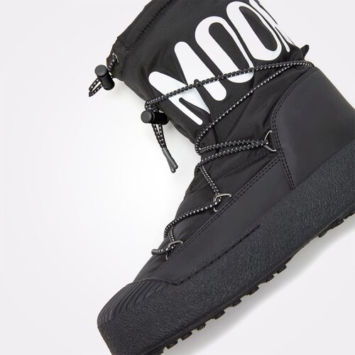 Moon Boot mu&amp;Scaron;ke Čizme mtrack polar black nylon boots Slike