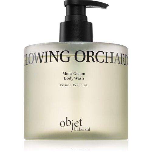 KUNDAL Objet Moist Gleam Body Wash parfumirani gel za prhanje za intenzivno vlažnost z vonjem Glowing Orchard 450 ml Slike