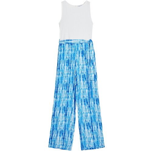 Desigual Kombinezon modra / voda / bela Slike