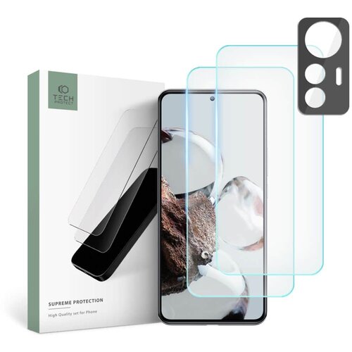 TECH-PROTECT SUPREME SET KALJENO STAKLO+STAKLO ZA KAMERU ZA XIAOMI 12T CLEAR Cijene