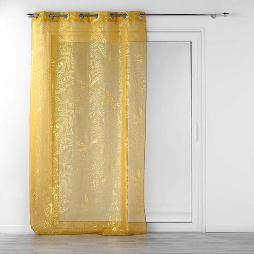 Douceur d int&amp;eacute;rieur Rumena prosojna zavesa 140x280 cm Belflor &amp;ndash; Slike