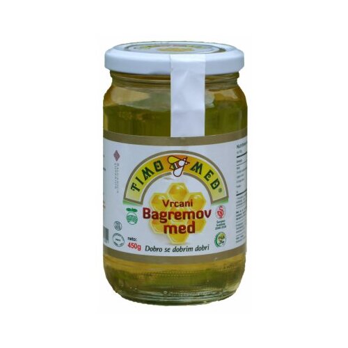 Timo Med vrcani bagremov med 950g tegla Slike