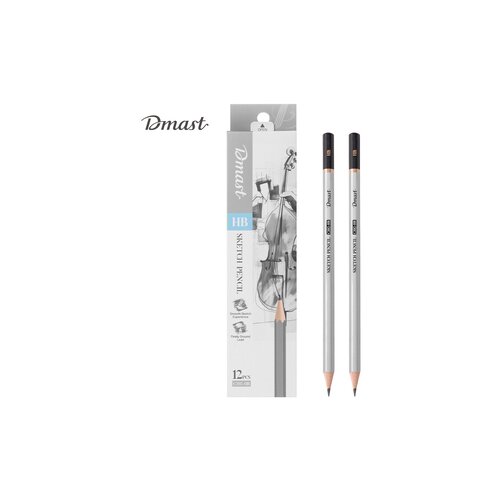 Deli GRAFITNA OLOVKA ZA SKICIRANJE HB DMAST PEBEO 1/12 EC392-HB Slike