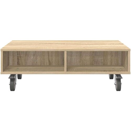  Stolić sa kotačima Sonoma hrast 90 x 50 x 30 cm Slike