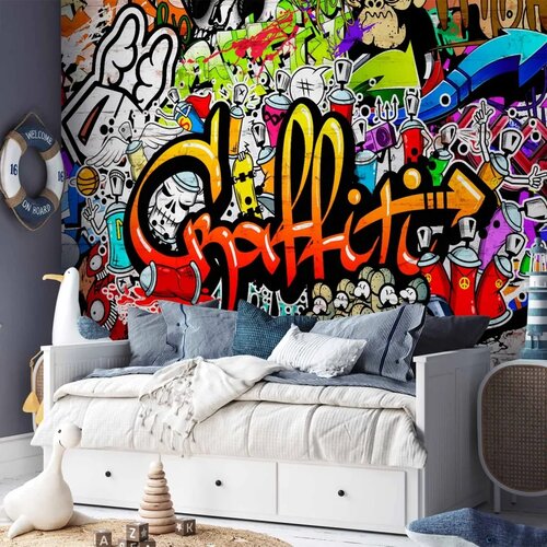  Foto tapeta - Colorful Graffiti 250x175 Standard Slike