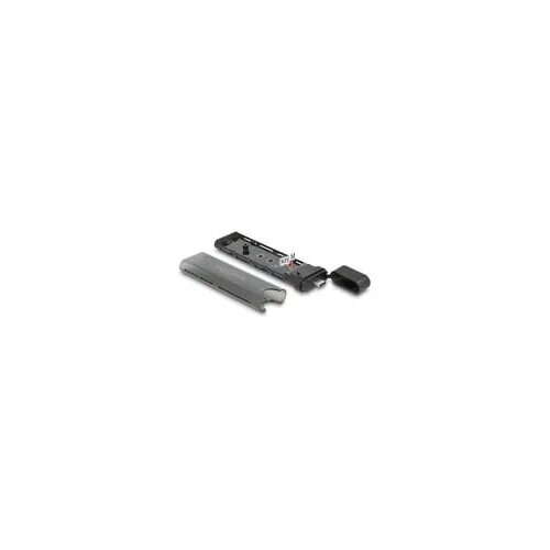 Delock External USB Type-C Combo Enclosure for M.2 NVMe PCIe or SATA SSD - tool free Cene
