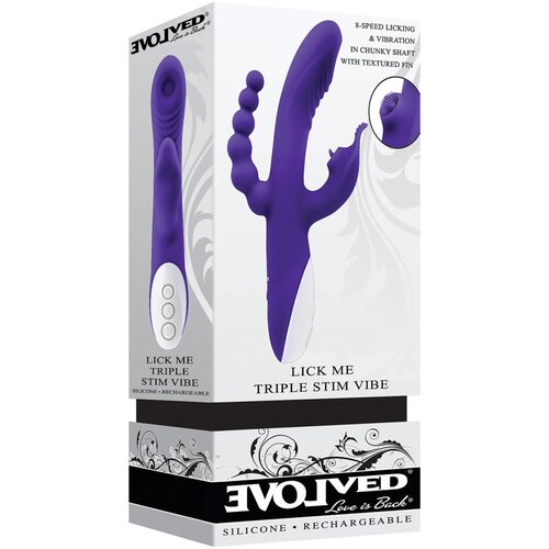 Evolved LICK ME TRIPLE STIM VIBE Cene
