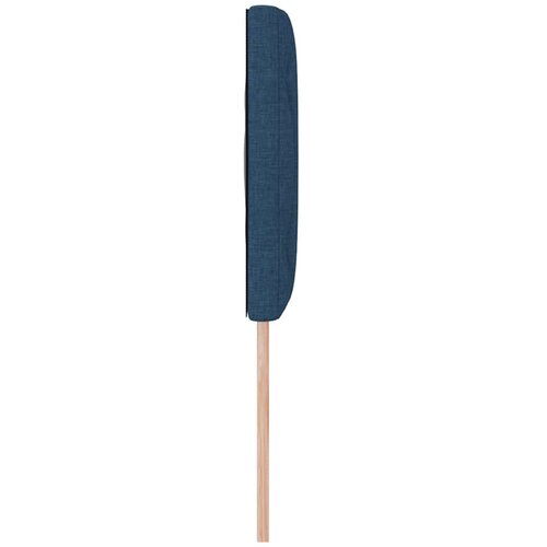  LED glava kreveta Plava 144 cm tkanina Slike