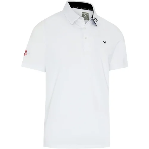 Callaway 3 Chev Odyssey Mens Polo Bright White L