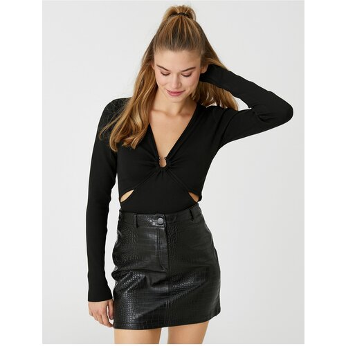 Koton Sweater - Black - Regular fit Slike