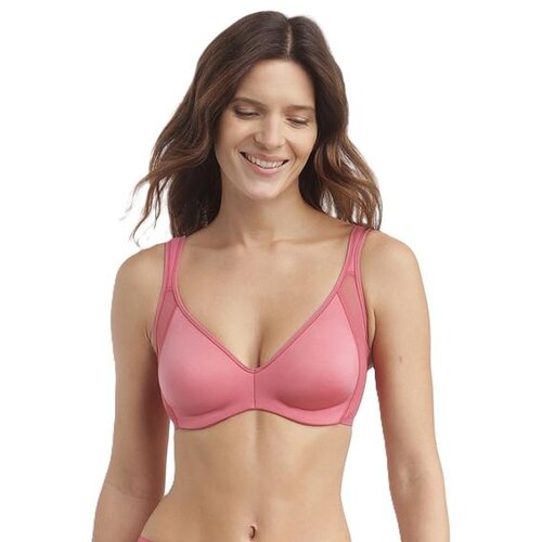 DIM GENEROUS MINIMIZER BRA - Women&amp;#039;s Shrinking Bra with Underwire - Pink Slike