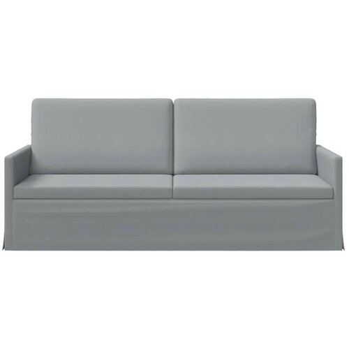 SOFA za 3 osobe Svjetlosiva 190 x 81 x 82 cm Tkanina - Svjetlosiva 180 cm Slike
