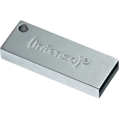 Intenso USB Flash drive 64GB Hi-Speed USB 3.0, Premium Line - BULK-USB3.0-64GB/Premium Line, Sivi Slike