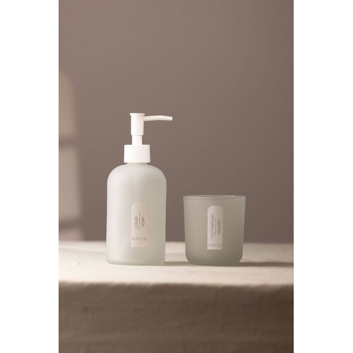 Lessentiel Maison Set kupaonske galanterije Envy, 2 komada, siva Cene