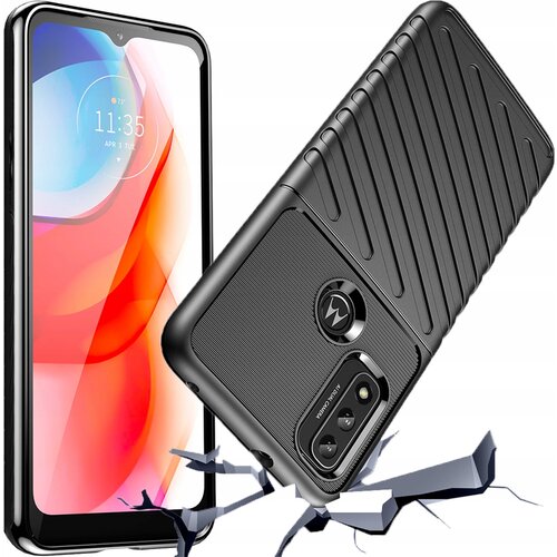 HURTEL THUNDER CASE OVITEK POKROV OHIŠJE ZA MOTOROLA MOTO GPLAY 2022 ČRN, (21974000) Cene