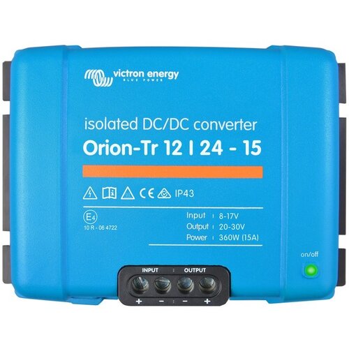 Victron Energy Orion-Tr 12/24-15A 360 W automotive inverter (ORI122441110) Cijene