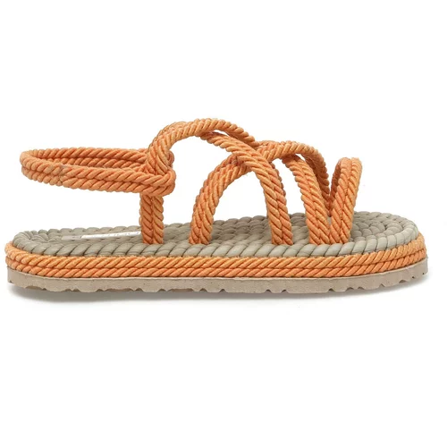 Butigo Srey 3fx Women's Orange Flat Sandal