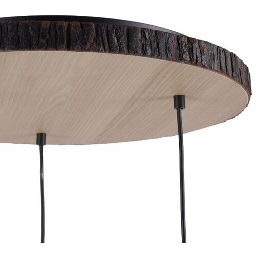 PAUL NEUHAUS Leuchten Direkt 11236-79 - Luster na sajli BARK 3xE27/40W/230V Slike