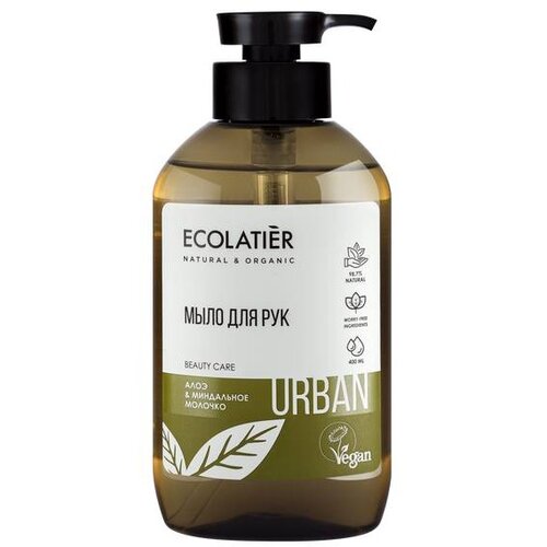 ECOLATIER Urban - Tečni sapun za ruke ALOA VERA & BADEMOVO MLEKO 400ml Cijene