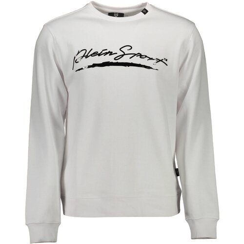 Plein Sport MEN'S ZIP-UP SWEATSHIRT WHITE Cene