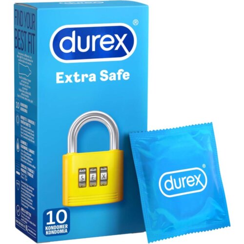 Durex KONDOMI Extra Safe 10/1, (21604800) Slike