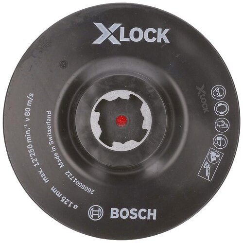 Bosch x-lock potporni tanjir 125 mm, čičak traka - 2608601722 Slike