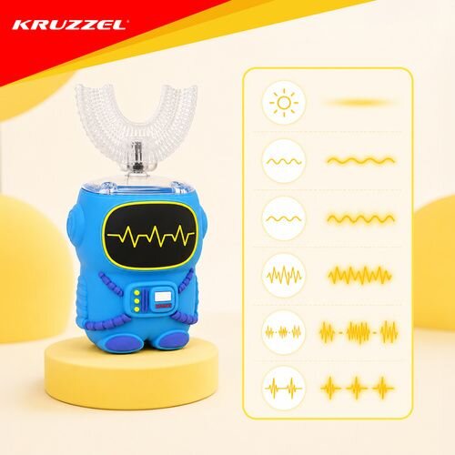 Kruzzel sonična četkica za zube za djecu robot Slike
