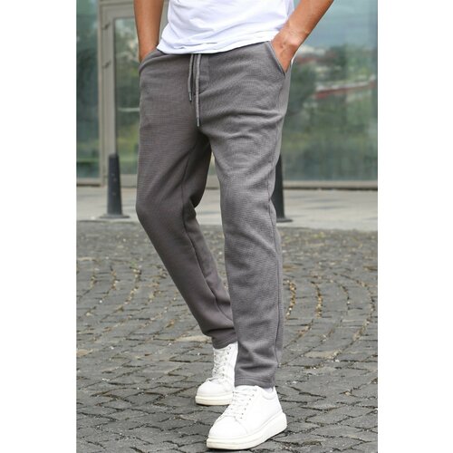 Madmext Smoked Relaxed Fit Jogger Trousers 5480 Slike