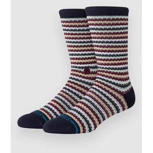 Stance Chiclets Waffle Knit Crew Socks navy Cene