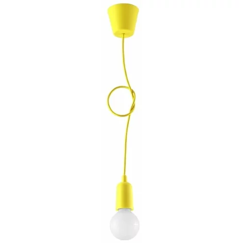 Nice Lamps Žuta viseća svjetiljka ø 5 cm Rene –