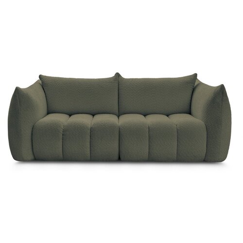 Bobochic Paris Zelena sofa od boucl&amp;eacute; tkanine 234 cm Azra &amp;ndash; Slike