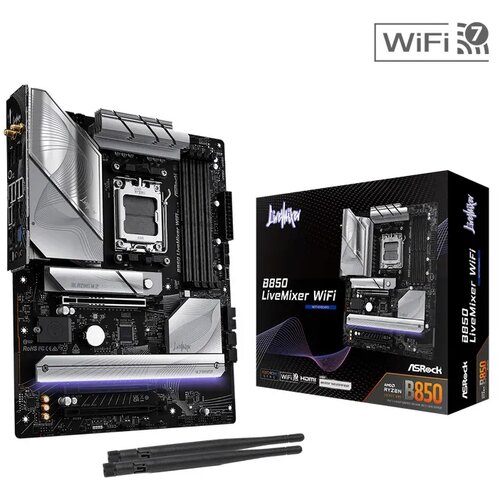 AsRock B850 LiveMixer WiFi AMD B850 Socket AM5 ATX Slike