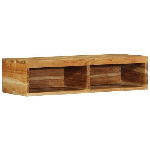 vidaXL Zidni TV ormarić 80x30x19 cm puno drvo bagrem Cijene