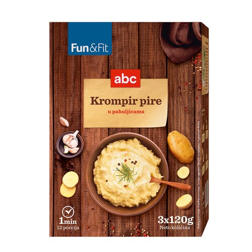 Abc Instant krompir pire 3x120g Cene