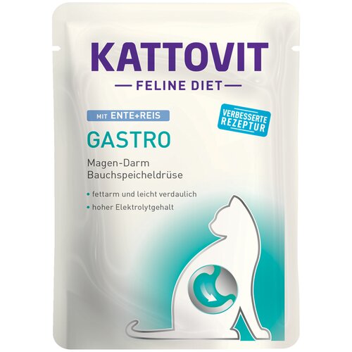  Varčni paket Kattovit Gastro vrečke 24 x 85 g - Raca in riž Cijene