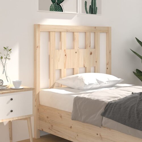 vidaXL vzglavna 96x4x100 cm trdna borovina Cene