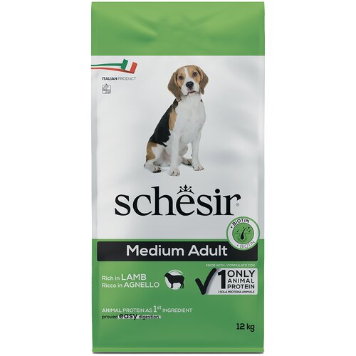 Schesir Dog Medium Adult s janjetinom - 2 x 12 kg Cijene