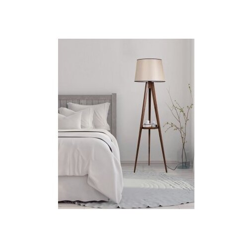 Opviq podna lampa, 160 cm, E27, tamnosmeđa Slike
