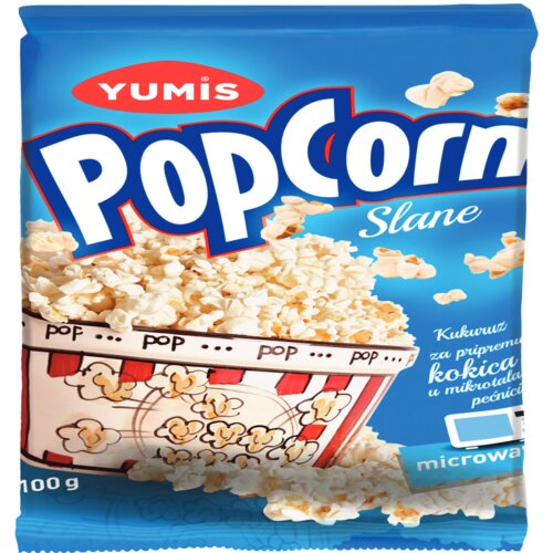 Yumis Kokice za mikrotalasnu slane 100g Cene