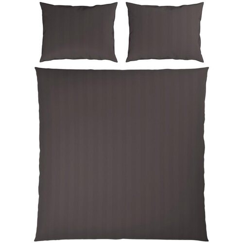 Premium Living Posteljnina Xenia Streif Xxl, Antracit, 2x60/80, 200/200 Slike