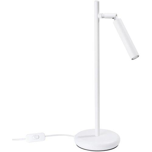 Nice Lamps Bela namizna svetilka (vi&amp;scaron;ina 43 cm) Fideus &amp;ndash; Slike