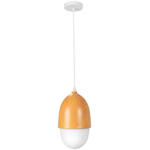 Toolight Viseća stropna svjetiljka Orzeszek Metal Wood APP952-1CP Slike