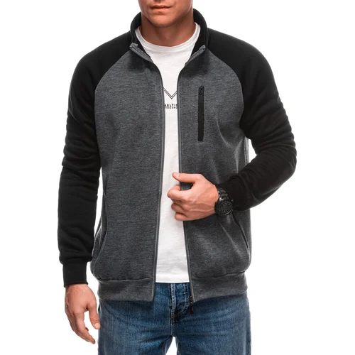 Edoti Men's zip-up sweatshirt