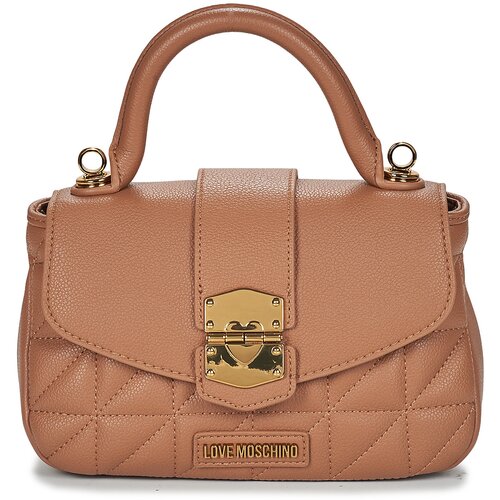 Love Moschino Ročne torbice CLICK HEART Kostanjeva Slike